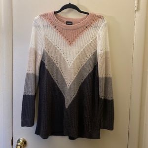 Torrid Chevron Knit Sweater